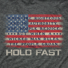Load image into Gallery viewer, Hold Fast The Righteous Graphic Tee - KHF4405