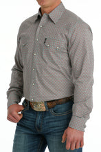 Load image into Gallery viewer, Cinch Geo Snap Modern Fit Shirt - MTW1301072
