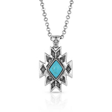 Load image into Gallery viewer, Montana Silversmiths Turquoise Star Necklace - NC5036