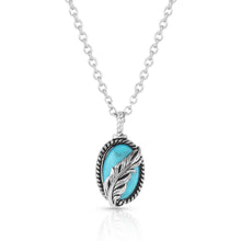 Load image into Gallery viewer, Montana Silversmiths World&#39;s Feather Necklace - NC5375