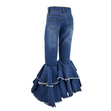 Load image into Gallery viewer, Cowgirl Hardware Ruffle Flared Jean - 802097-450/402097-450