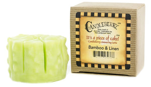 The Candleberry Company Bamboo & Linen Simmering Cake Tart - 43001