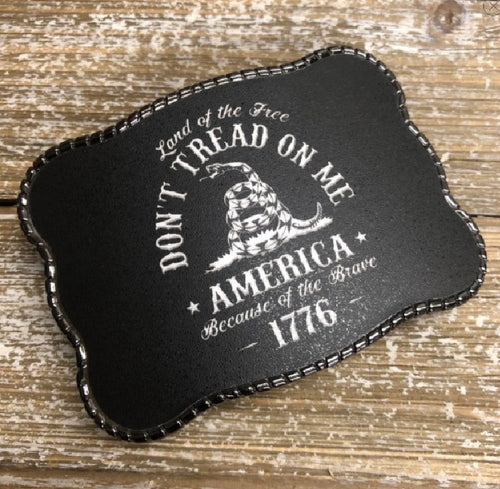 Wallet Buckle Don't Tread On Me