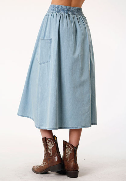 Roper Denim Skirt - 03-060-0594-7082