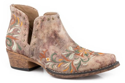 Roper Ava Floral Ankle Boot  09-021-1567-3407