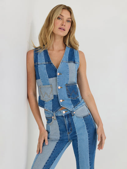 Wrangler® X Lainey Wilson Patchwork Vest - 2360674