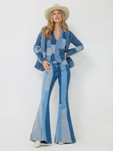 Load image into Gallery viewer, Wrangler® X Lainey Wilson Patchwork Flare Jean - 2360688