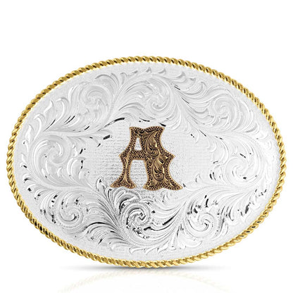 Montana Silversmiths Classic Initial Buckle - 1255