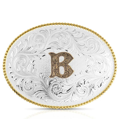 Montana Silversmiths Classic Initial Buckle - 1255