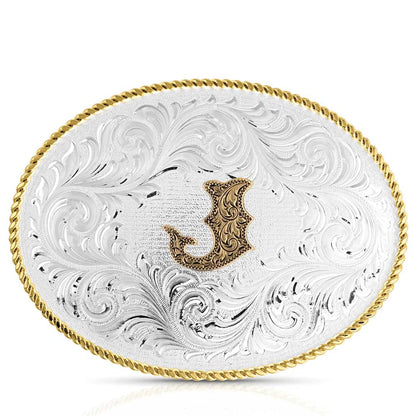 Montana Silversmiths Classic Initial Buckle - 1255