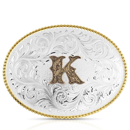 Montana Silversmiths Classic Initial Buckle - 1255