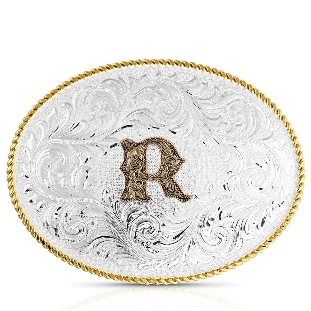 Montana Silversmiths Classic Initial Buckle - 1255