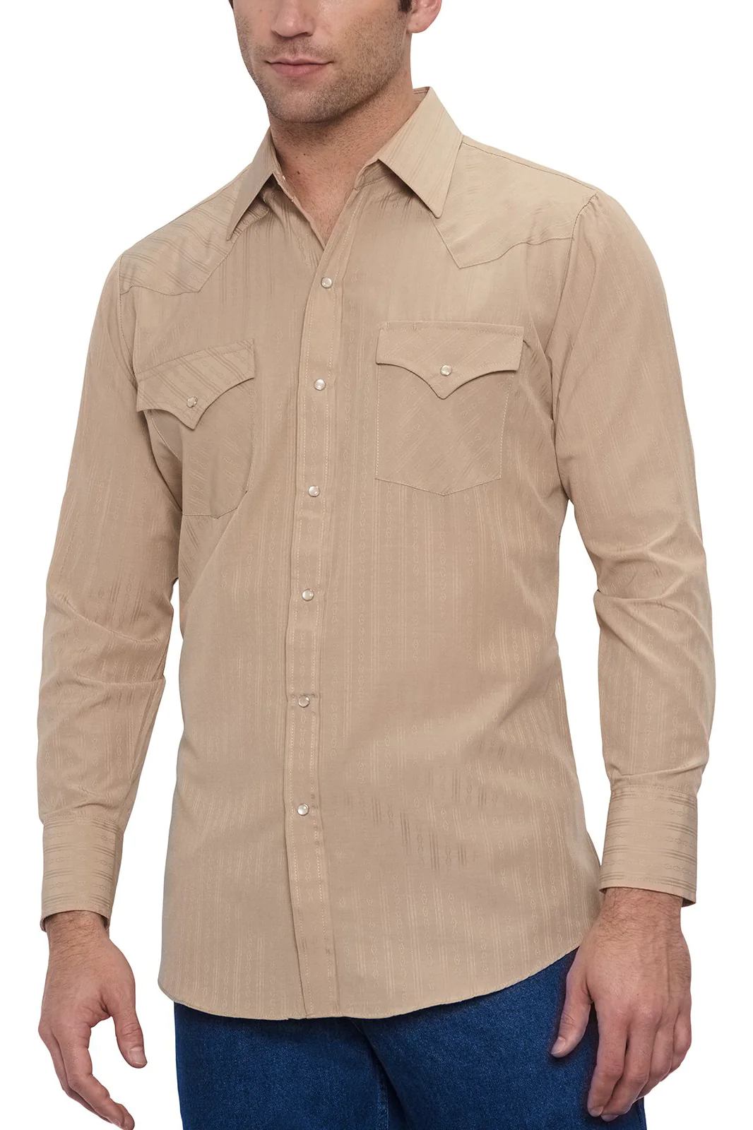 Ely & Walker Tone on Tone Western Shirt - 15201934