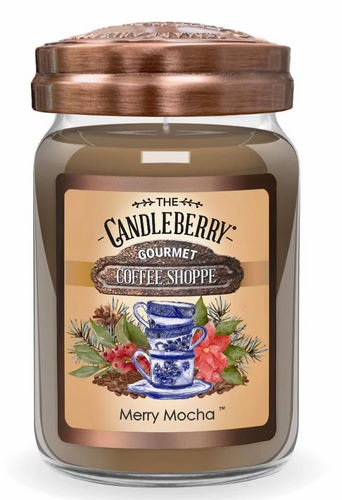 Merry Mocha Large Jar Candle - 20126