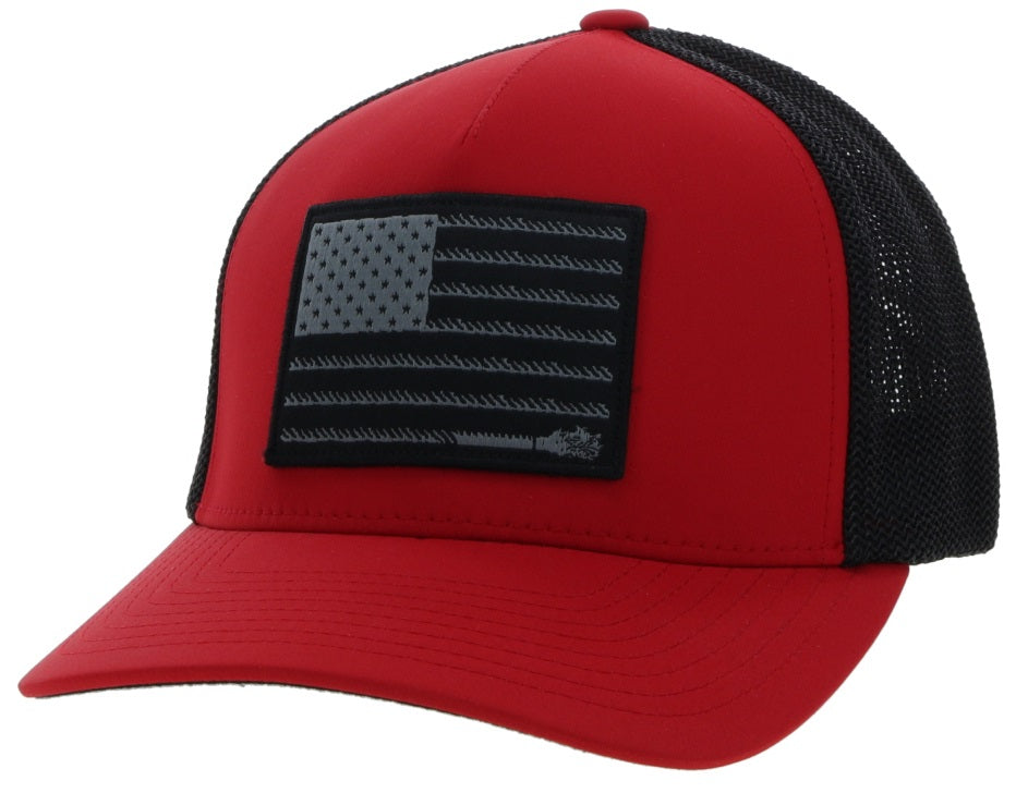 Hooey "Liberty Roper" Cap   2110RDBK-01