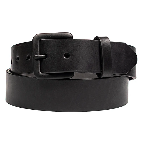 Heritage Leather Black Belt - HL2300