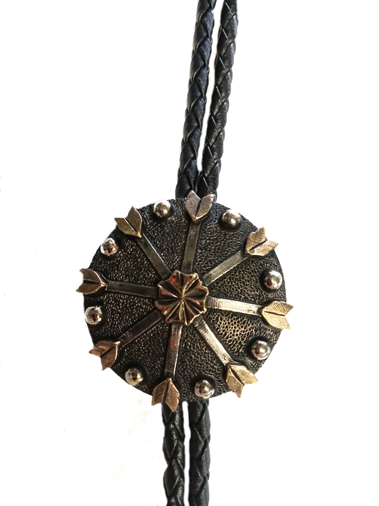 Round Arrow Bolo Tie - 2425