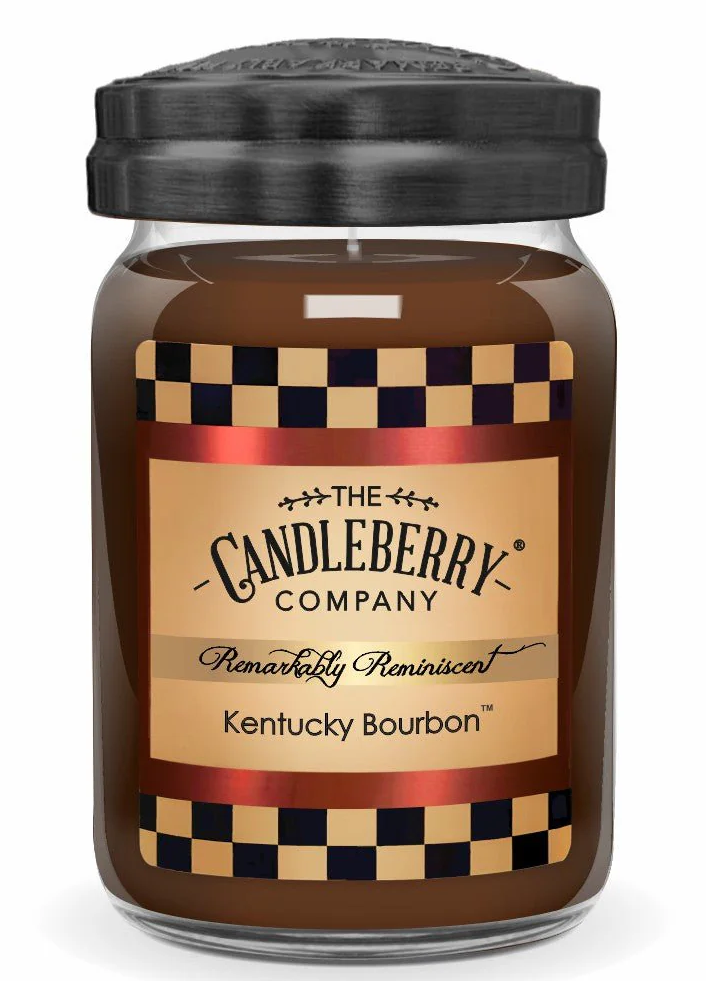 Kentucky Bourbon Jar Candle - 40012