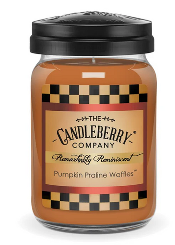 Pumpkin Praline Waffles Large Jar Candle - 40019