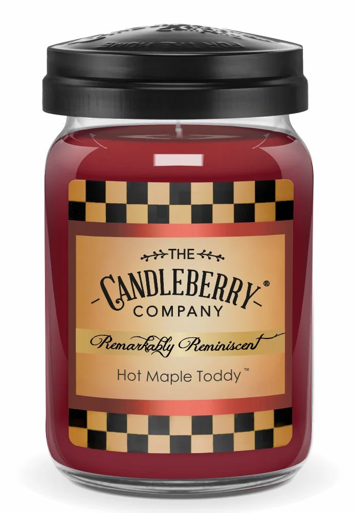 The Candleberry Company Hot Maple Toddy Jar Candle - 40102