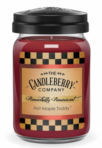 The Candleberry Company Hot Maple Toddy Jar Candle - 40102