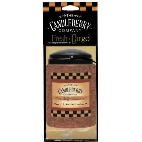 The Candleberry Company Warm Caramel Brulee Fresh CarGo - 44116