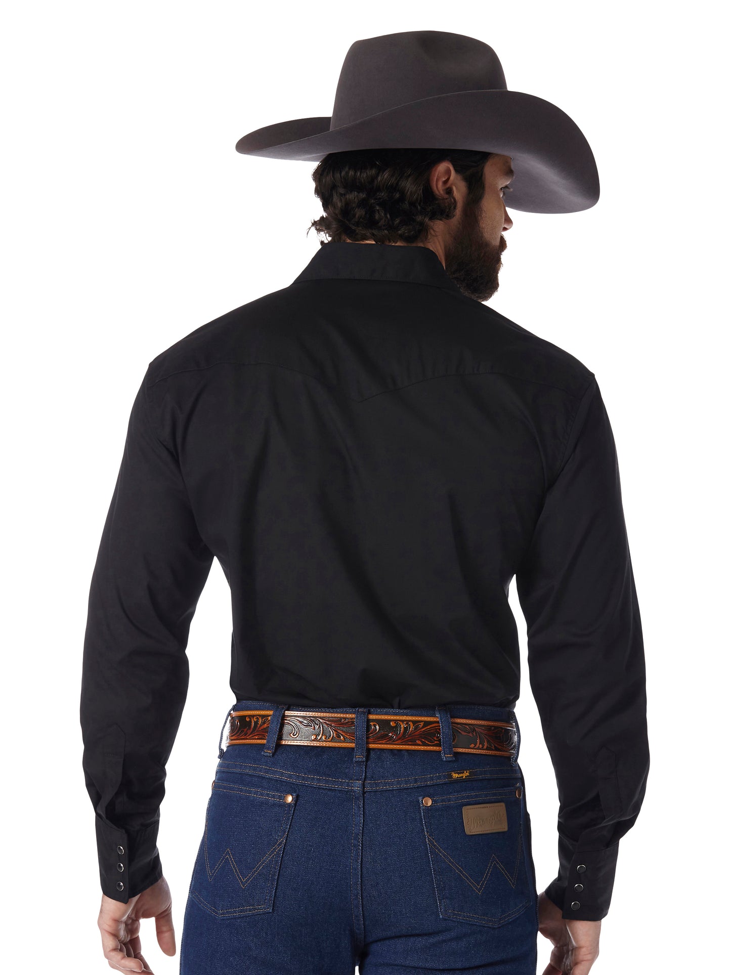 Wrangler Sport Western Snap Shirt - 71105BK