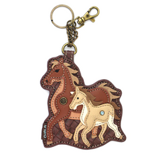 Load image into Gallery viewer, Chala Horse Key Fob/Coin Purse - 806HRF0