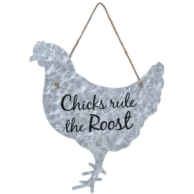 Metal Chicken Sign    87-1644-0-984