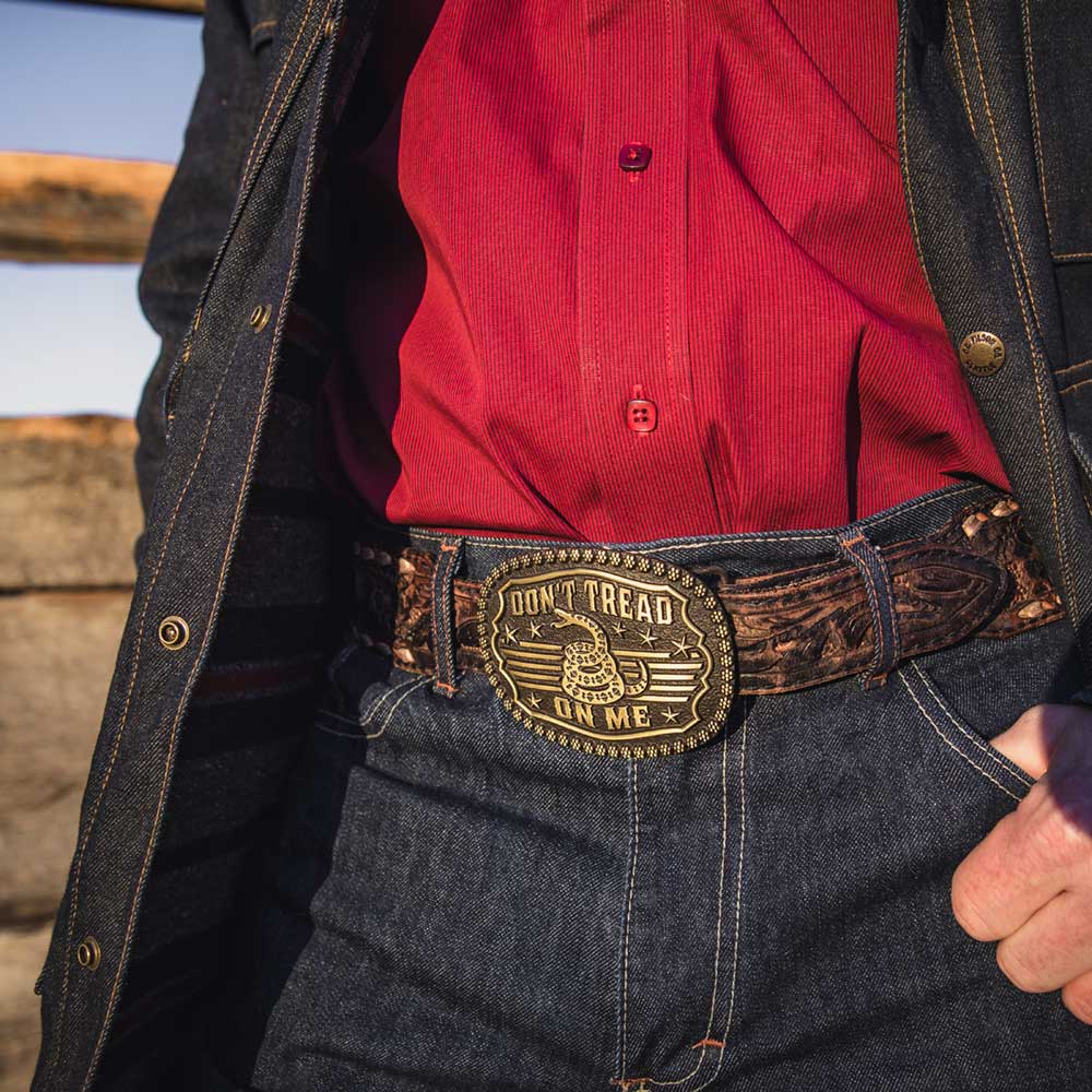 Attitude Gadsden Heritage Buckle - A902