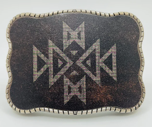 Wallet Buckle Aztec Brown