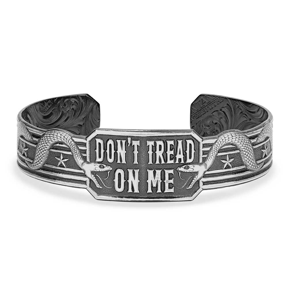 Montana Silversmiths Don't Tread On Me Cuff Bracelet - BC5493MA