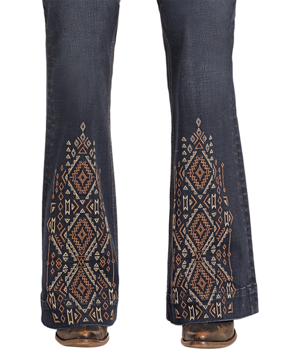 Rock and Roll Embroidered Trouser - BW5MD04789