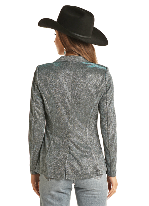 Rock & Roll Retro Iridescent Blazer - BW92T02056