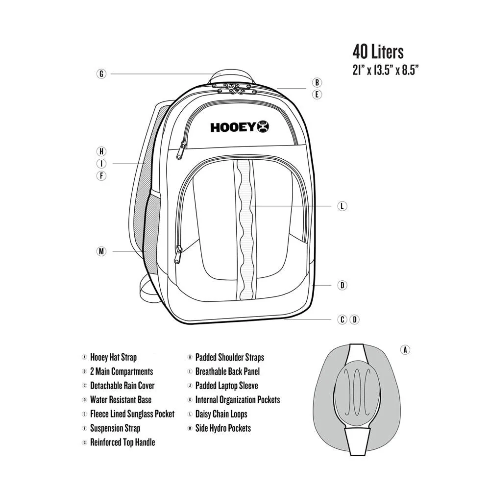 Hooey Ox Backpack - BP064BKWH