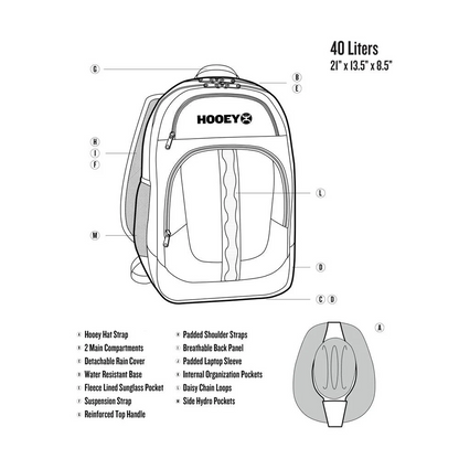 Hooey Ox Backpack - BP064BKWH