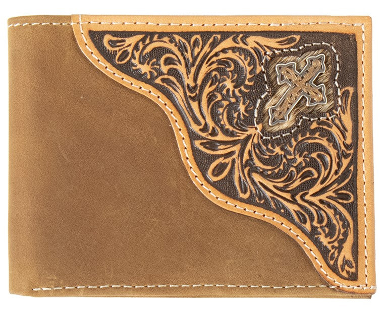 Embossed Western BiFold Wallet - D250011302