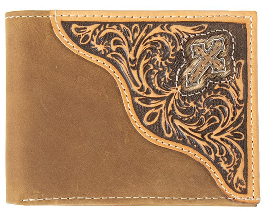 Embossed Western BiFold Wallet - D250011302