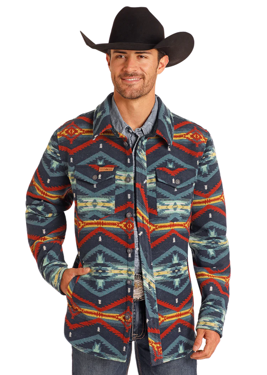 Powder River Mens Shirt Jacket - DM92C04064