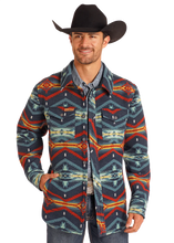 Load image into Gallery viewer, Powder River Mens Shirt Jacket - DM92C04064