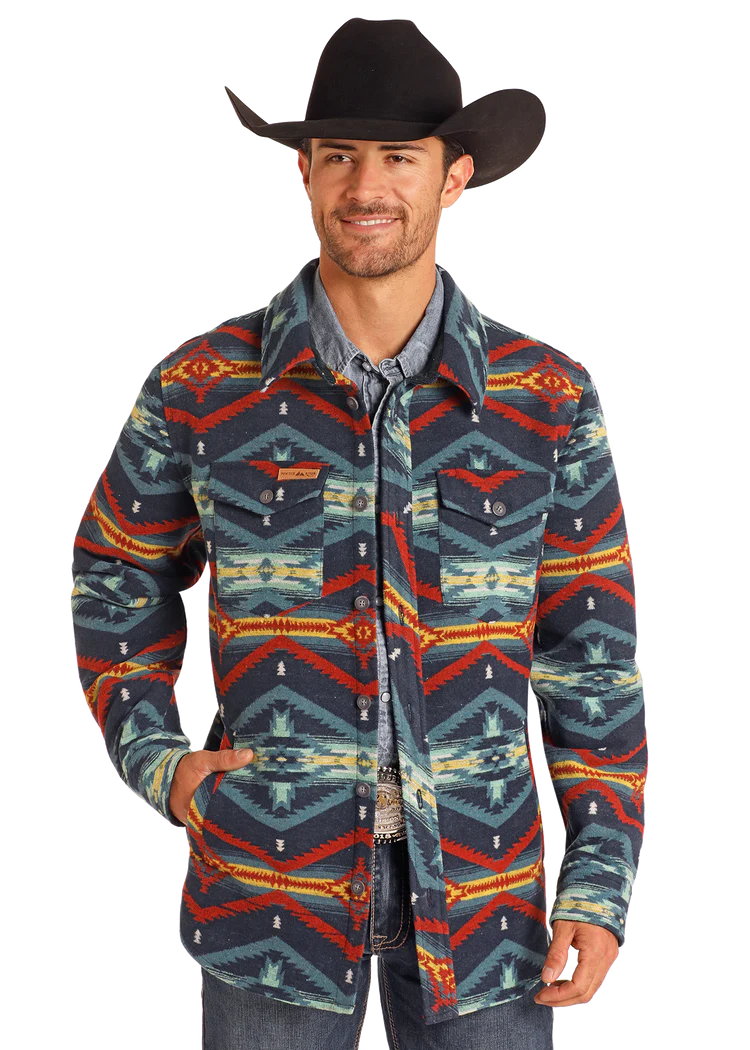 Powder River Mens Shirt Jacket - DM92C04064