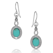 Load image into Gallery viewer, Montana Silversmiths Caught In Turquoise Earrings - ER4825
