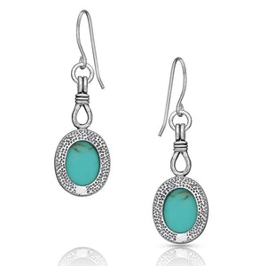 Montana Silversmiths Caught In Turquoise Earrings - ER4825