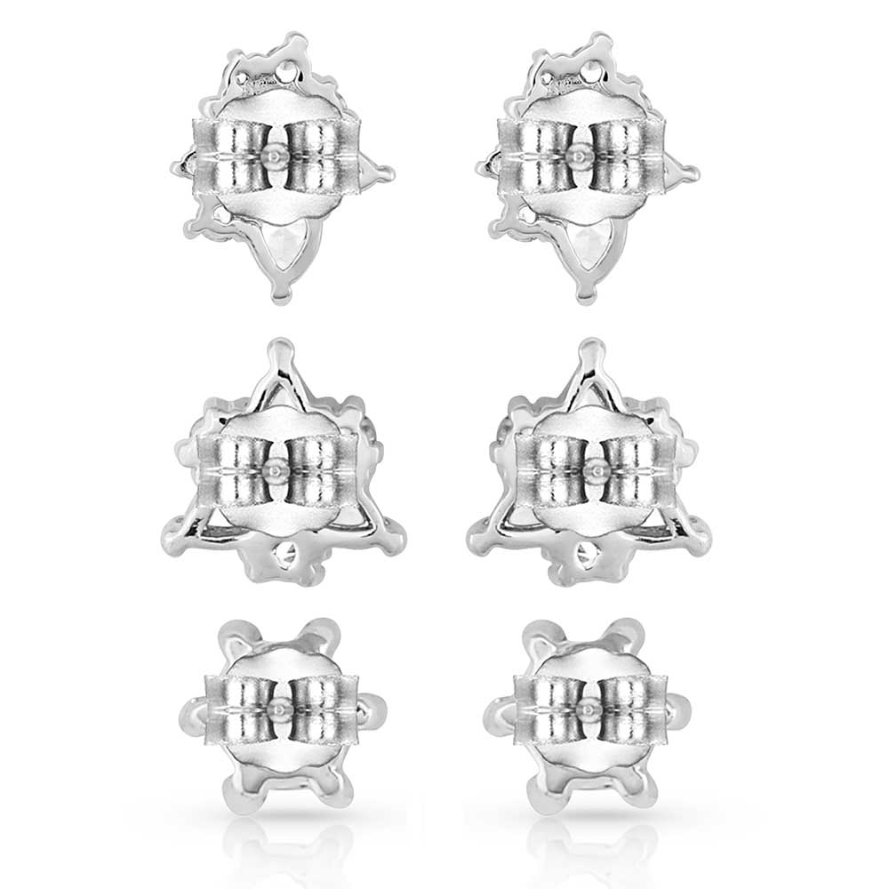 Montana Silversmiths Triple Play Earring Set - ER5324