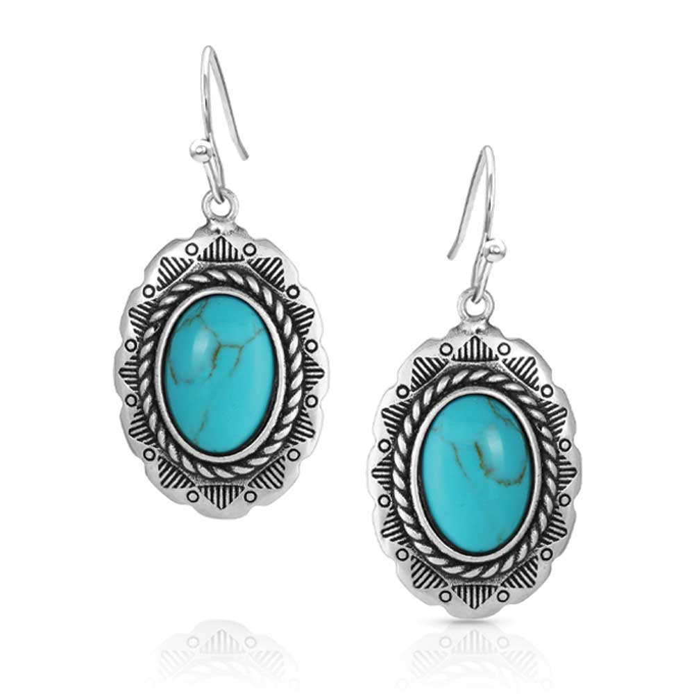 Montana Silversmiths Into The Blue Turquoise Earrings - ER5471