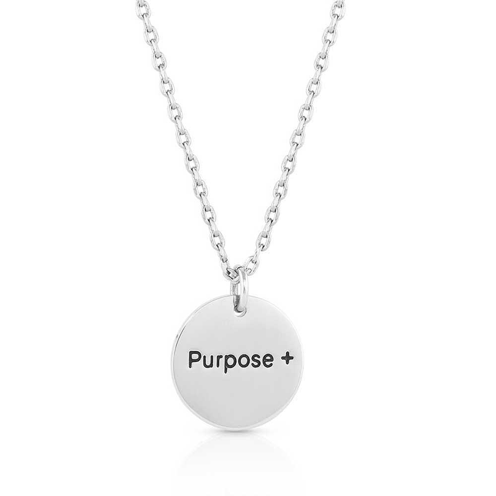 Montana Silversmiths Purpose More Faith Necklace - FFNC5059S