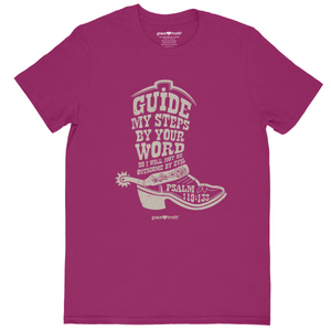 Grace & Truth Cowboy Boot Graphic Tee - GTA4398