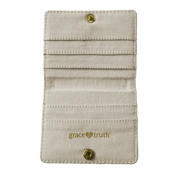 Faith Over Fear ID Wallet with Keychain - GTKC106