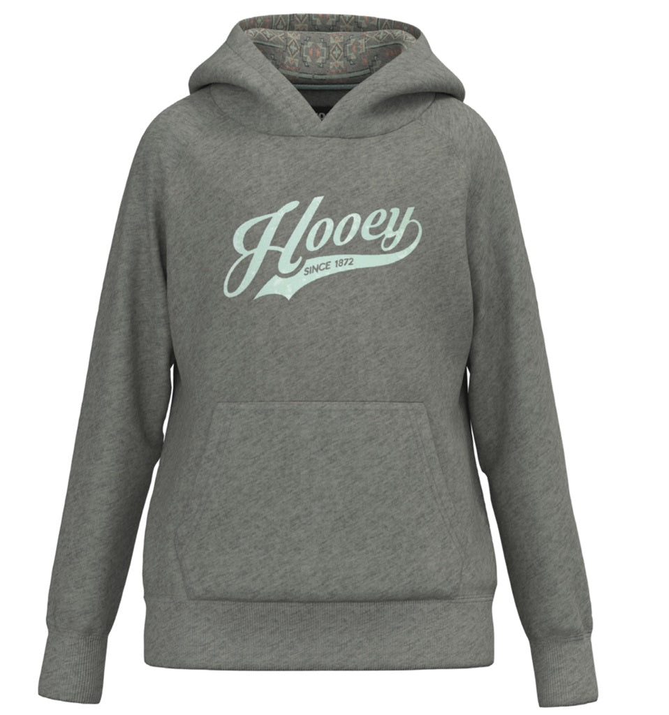 Hooey Tulane Ladies Hoody - HH1170GY