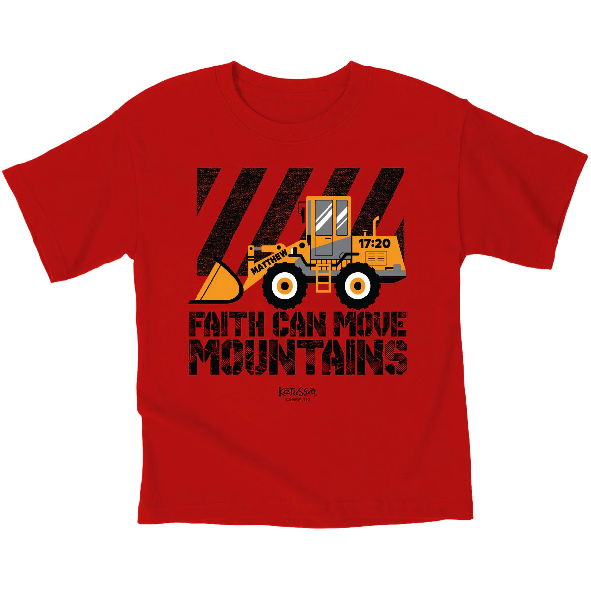 Kerusso Kidz Front Loader Graphic Tee - KDZ3156